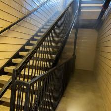 Apartment Complex Breezeway, Walls, Concrete Walkways Stairs Power Washing Project In Austin Texas 2