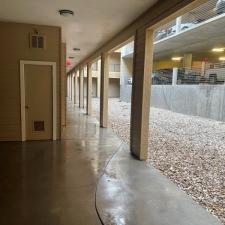 Apartment Complex Breezeway, Walls, Concrete Walkways Stairs Power Washing Project In Austin Texas 6