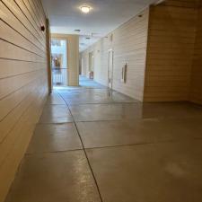 Apartment Complex Breezeway, Walls, Concrete Walkways Stairs Power Washing Project In Austin Texas 8