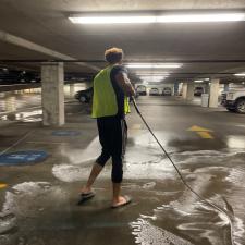 Underground Parking Pressure Washing 17