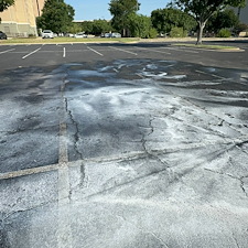 Emergency Pressure Washing & Fire Residue Removal – Parking Lot